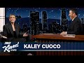 Kaley Cuoco on Getting Slapped by Sharon Stone, Rescuing a Zonkey & Anxiety Shooting Curb Episode
