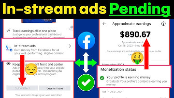 In-stream ads Submitted Problem 😔 | facebook in stream ads in review problem | monetization problem