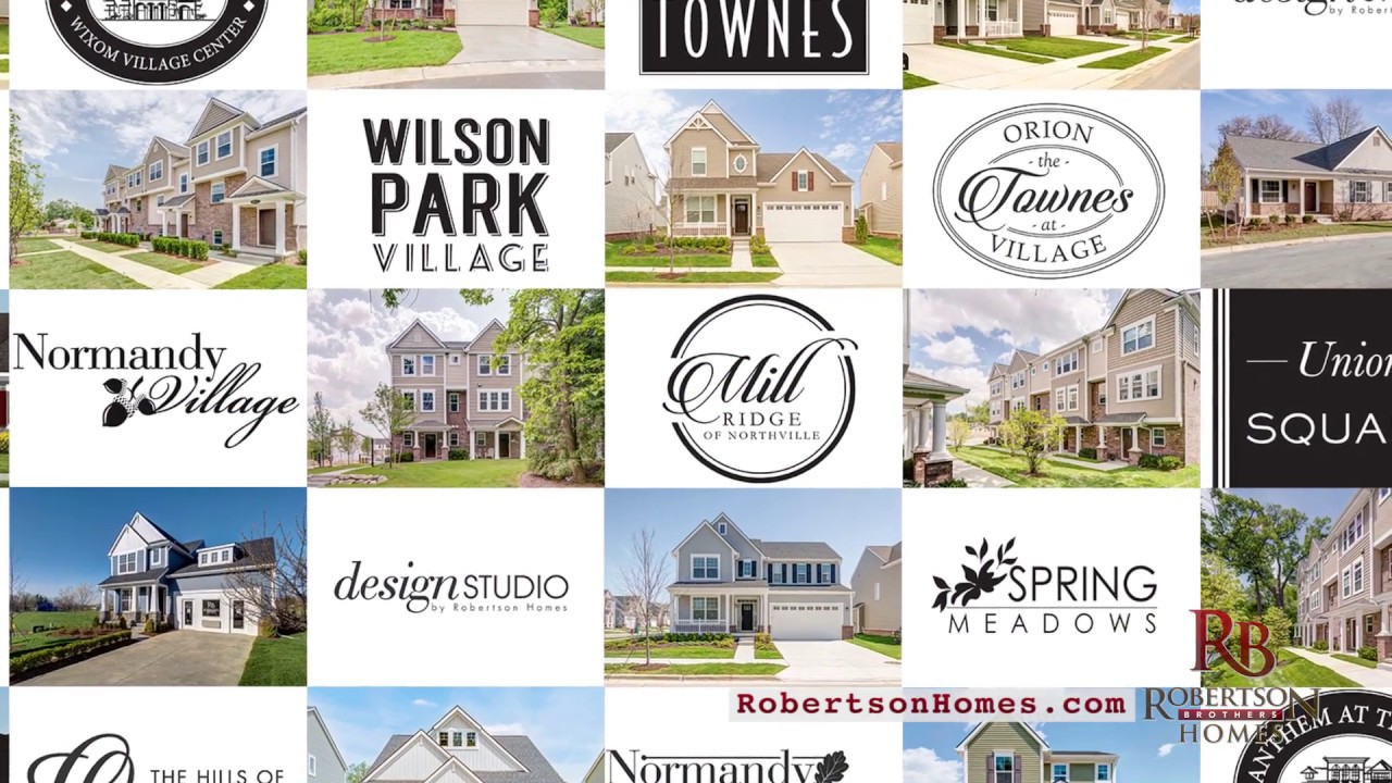 Robertson Brothers Homes YouTube