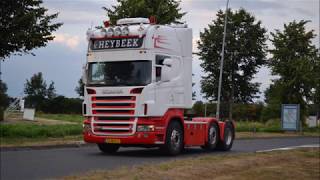 G van Heybeek Scania R580 en Scania 4-Serie