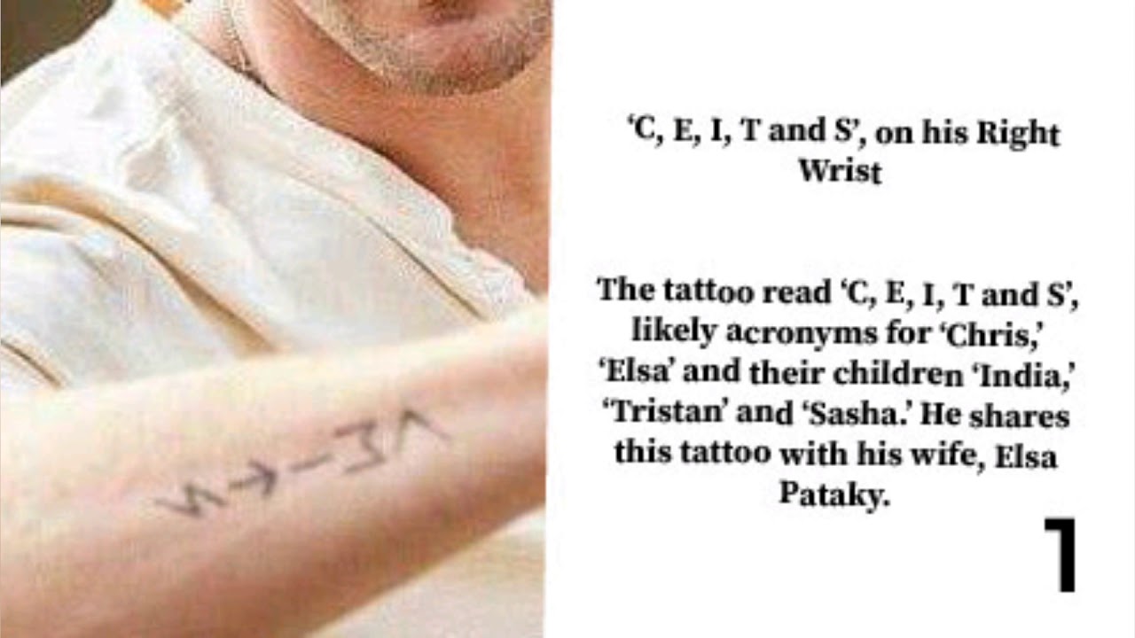 Robert Downey Jr Got an Avengers Tattoo for Movies Release