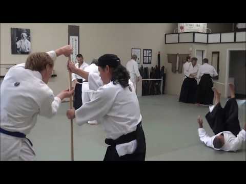 Nakamura Sensei teaches JO-NAGE Aikido techniques in Colorado