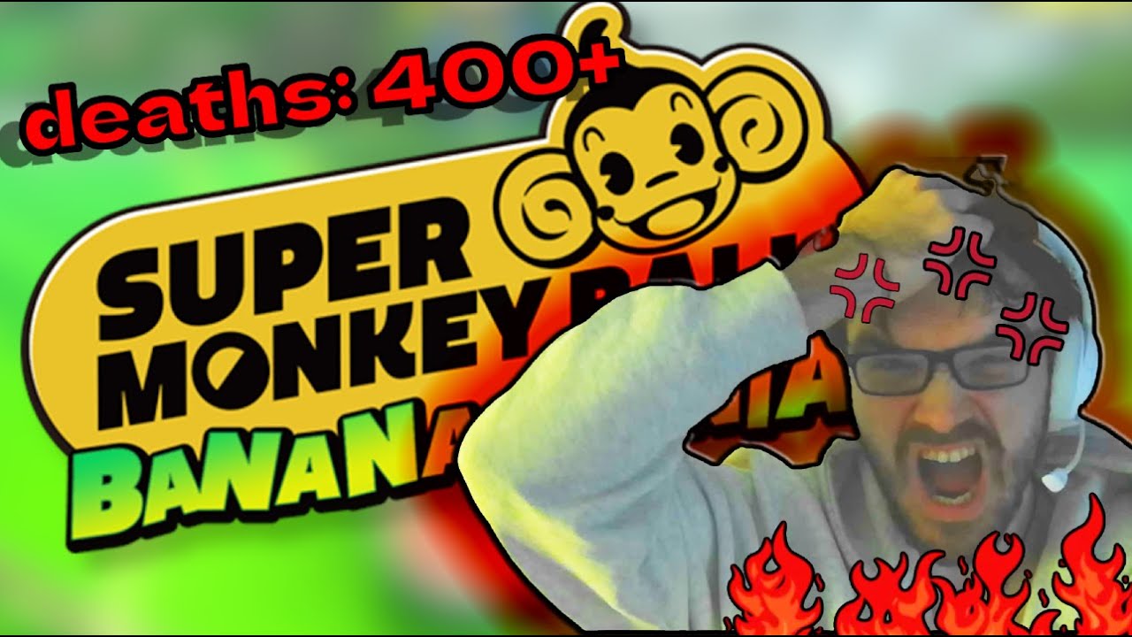 Bananas Rage Game This Game Made Me Rage So Bad!!!! (Super Monkey Ball Banana Mania ...