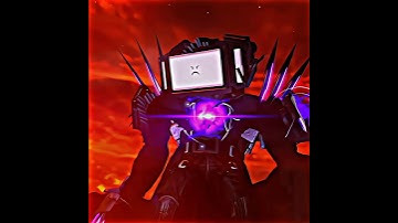 Titan Tv Man | Rage Edit 🐐🗿| #skibiditoilet #edit #shorts #viralshorts