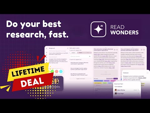 Wonders Ai Research Assistant: Revolutionizing Innovation