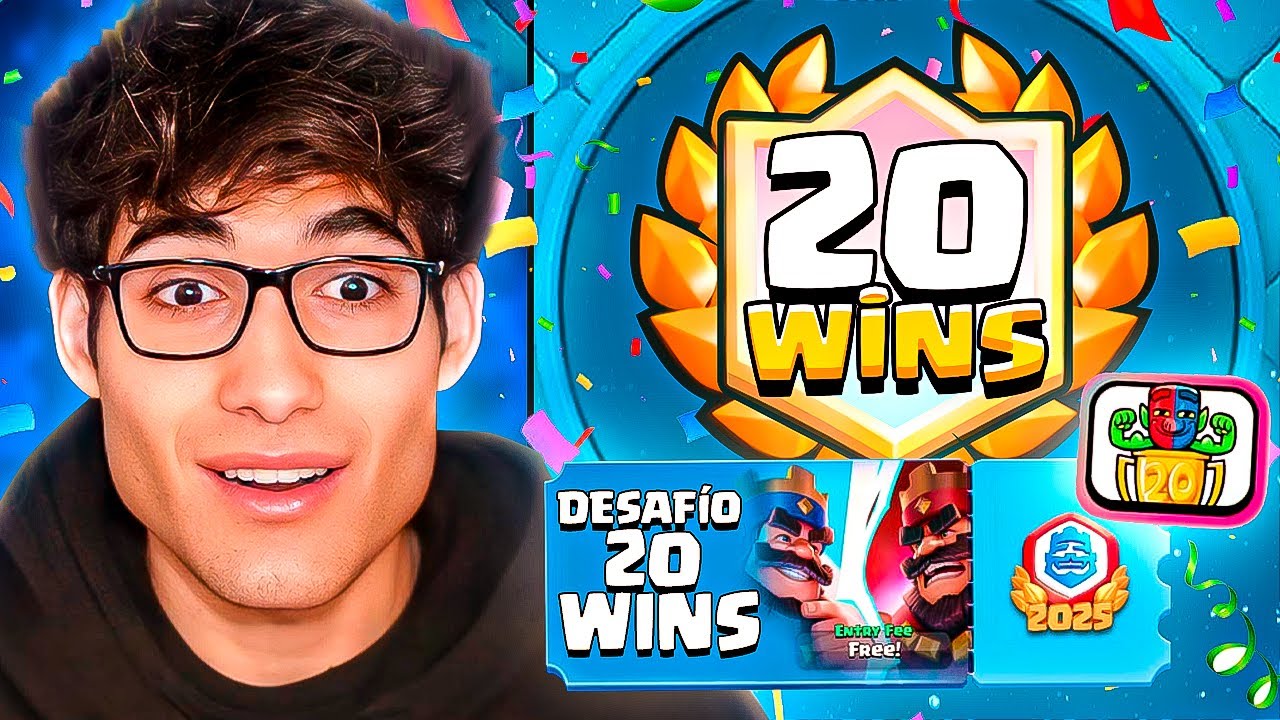 🏆ASÍ CONSEGUÍ COMPLETAR EL DESAFÍO DE 20 WINS EN CLASH ROYALE 