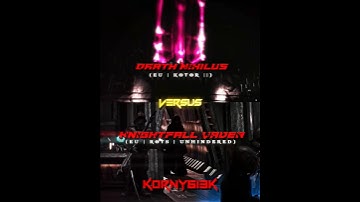 Darth Nihilus VS Knightfall Vader | Battle #starwars #shorts #trending