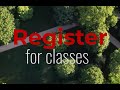 Register for Classes
