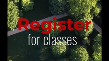 Register for Classes