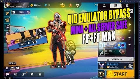 UID EMULATOR BYPASS ✅ | BYPASS EMULATOR WITH UID | FREE FIRE UID WHITE LIST | ALL SERVER SUPPORTED 🔥