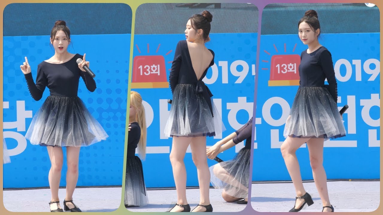 [190511][4k60p] 오마이걸(OH MY GIRL) 비밀정원 지호 직캠(Fancam) By SuYa @몸짱소방관선발대회 여의도공원