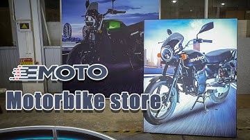 🏍️Custom-made display stands for motorcycle shops! #motorbikestore