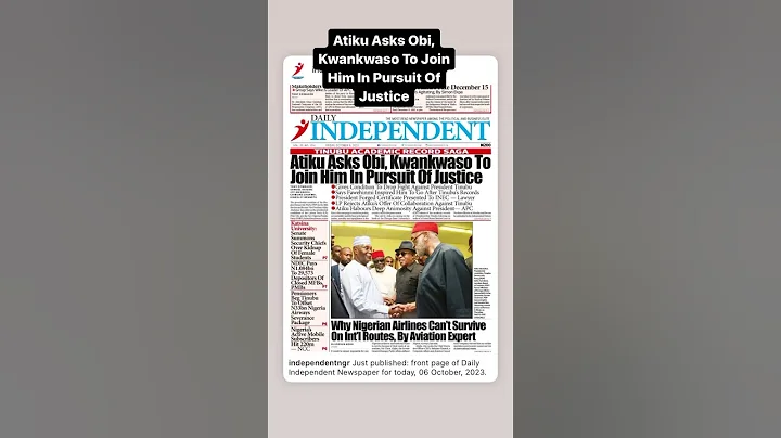 Atiku Asks Obi, Kwankwaso To Join Him In Pursuit Of Justice