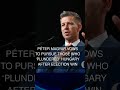 Péter Magyar vows to pursue those who plundered Hungary after election win