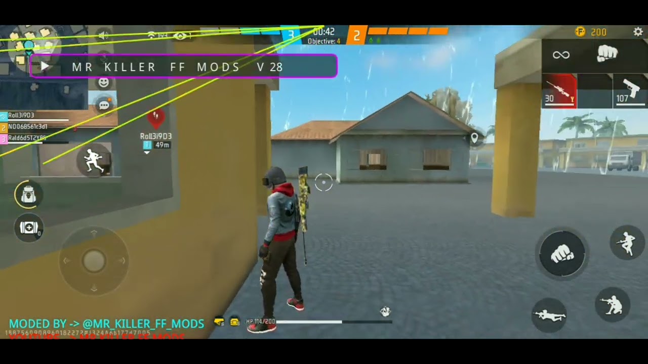 Mod Menu APK HS + ESP LINE / 100 AntiBlacklist