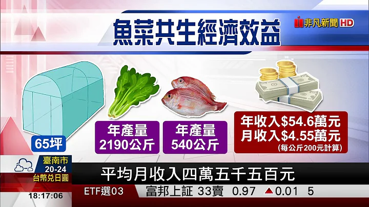 【非凡新聞】循環經濟崛起!"魚菜共生"成新興產業 - 天天要聞