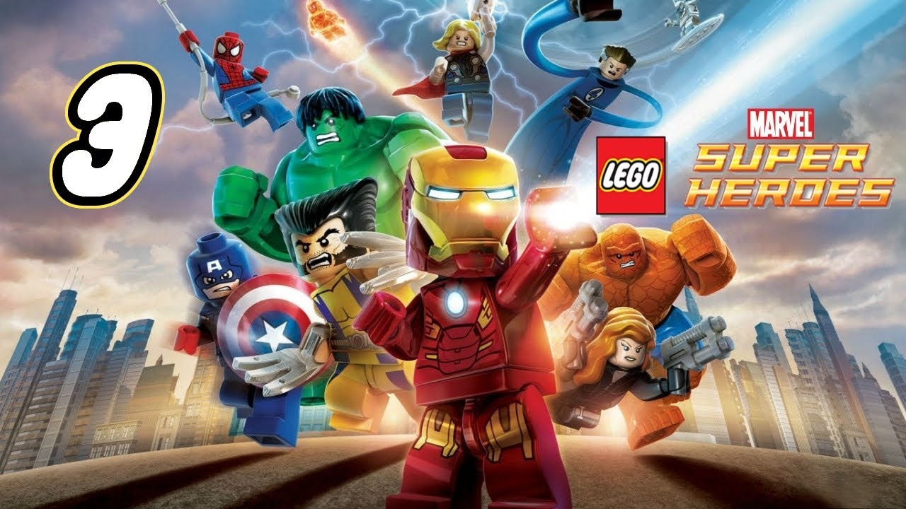 LEGO MARVEL Super Heroes - Gameplay #3 [napisy PL] - PS3