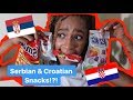 American Trying Serbian and Croatian Snacks!?!?