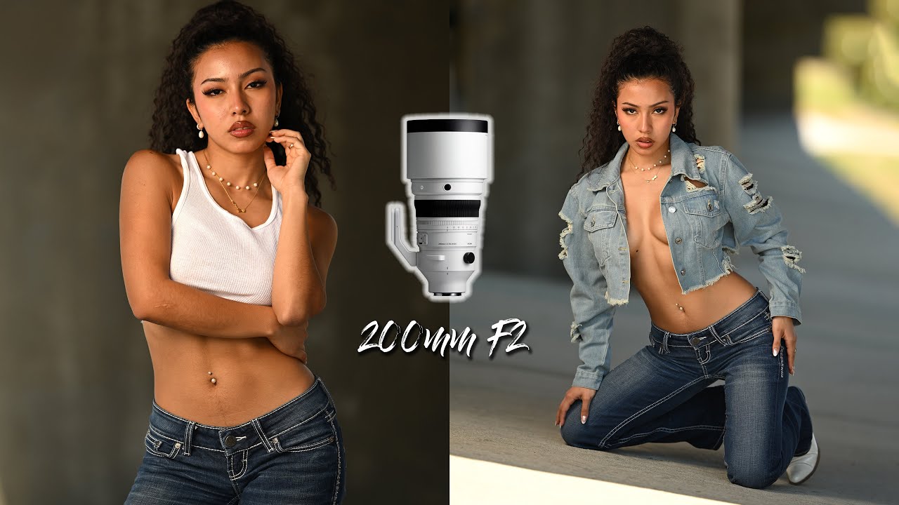 SIGMA 200MM F2 ON MY NIKON Z6III! + HIGH SPEED SYNC Godox AD300