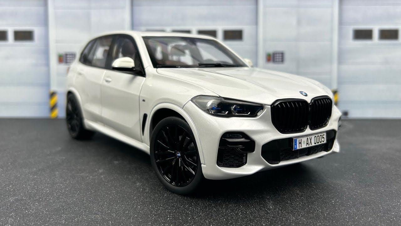 Modèle Réduit BMW X5 G05 2019 échelle 1:18 Norev - Noir, Diecast, Détaillé