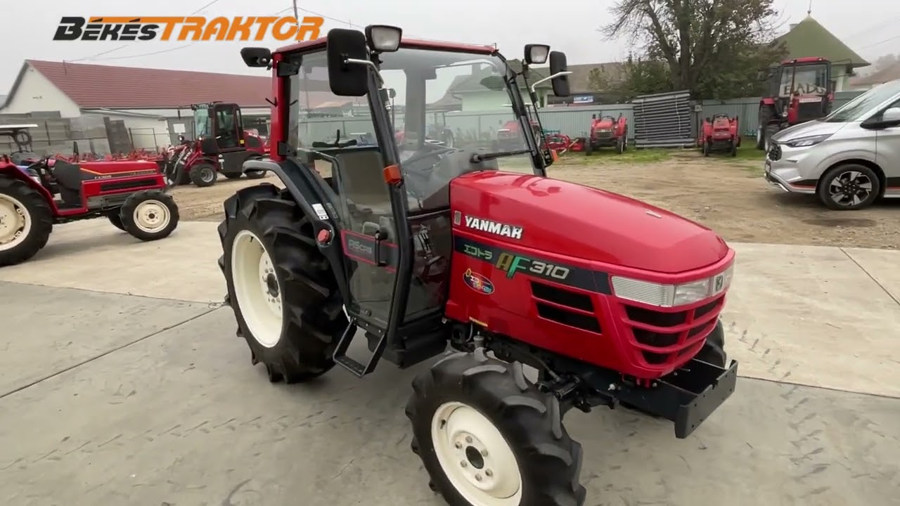 Yanmar AF310 Japán fülkés traktor