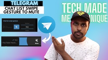 Chat list swipe gesture to mute telegram |change chat list swipe gestures in telegram