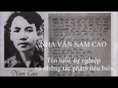 Tên tuổi, sự nghiệp và những tác phẩm tiêu biểu của nhà văn Nam Cao - youtube