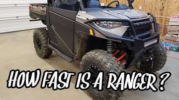 Polaris Ranger XP 1000 Top Speed in 1/8 Mile