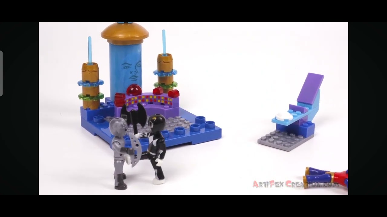 Mega Construx Power Rangers ZORDON's COMMAND CENTER Speed Build