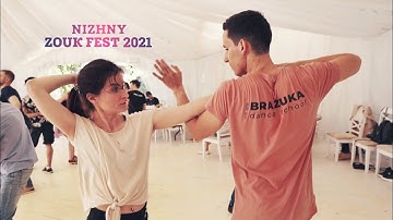 Nizhny Zouk Fest 2021  Aleksandr Butenko & Nadezhda Troshkina #Zouk improvisation