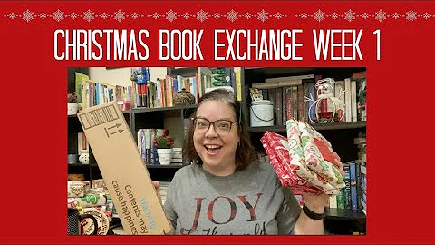 CHRISTMAS BOOK EXCHANGE WEEK 1 || Vlogmas Day 3