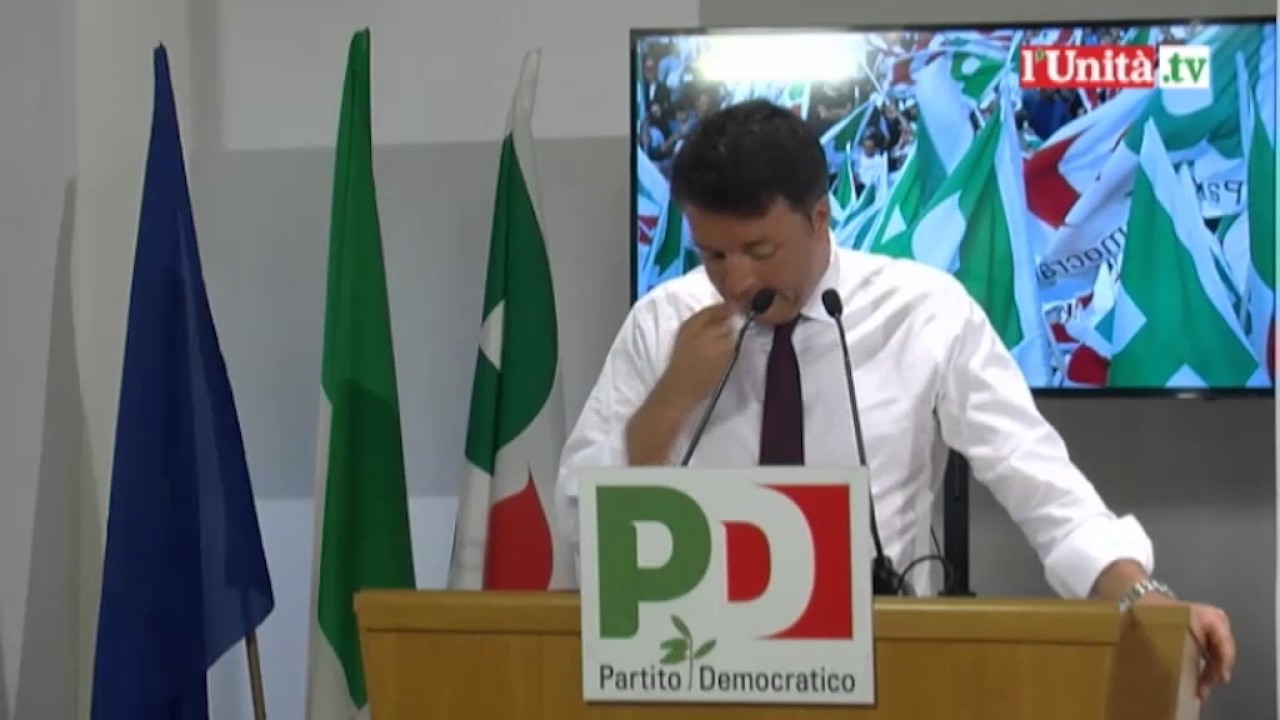 Matteo Renzi presenta la nuova segreteria del Pd