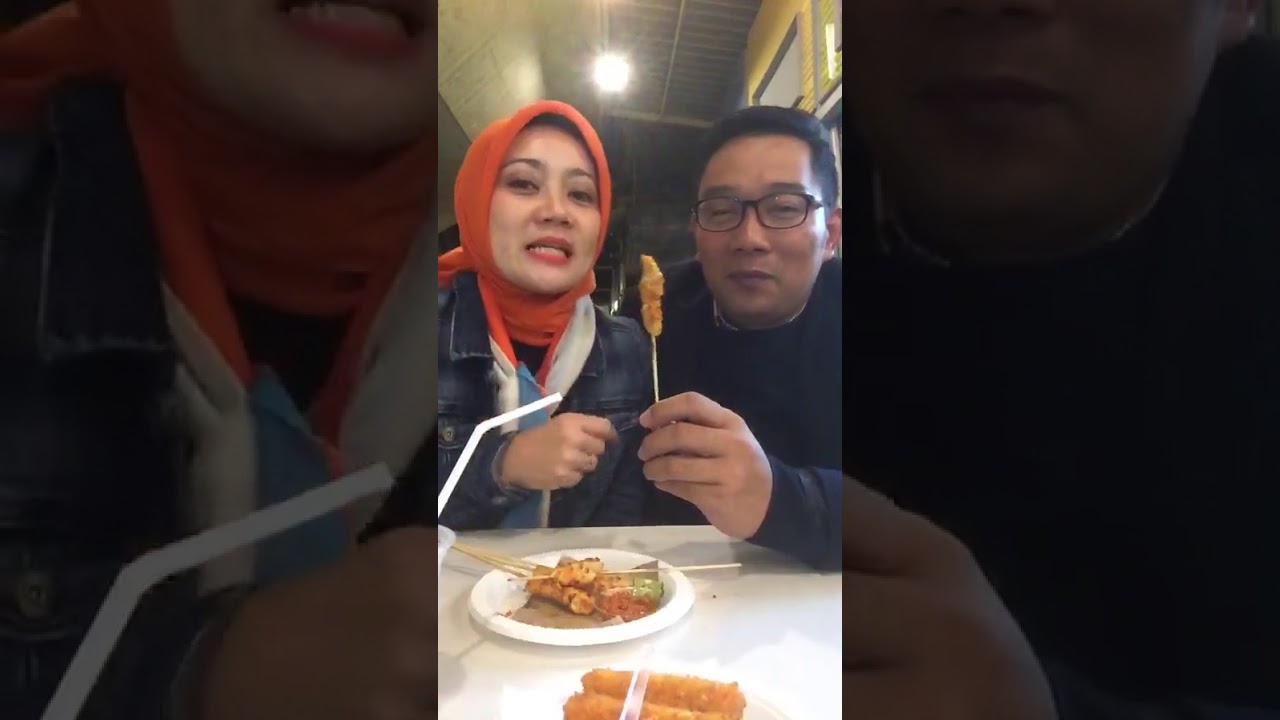 171019 Kang Emil & Istri Makan Malam Bersama - Instagram Live
