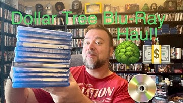 $1 Blu-Rays! Dollar Tree Blu-Ray Haul 12 Pickups! Horror, Action, Comedy, Rom Com, Movie Talk