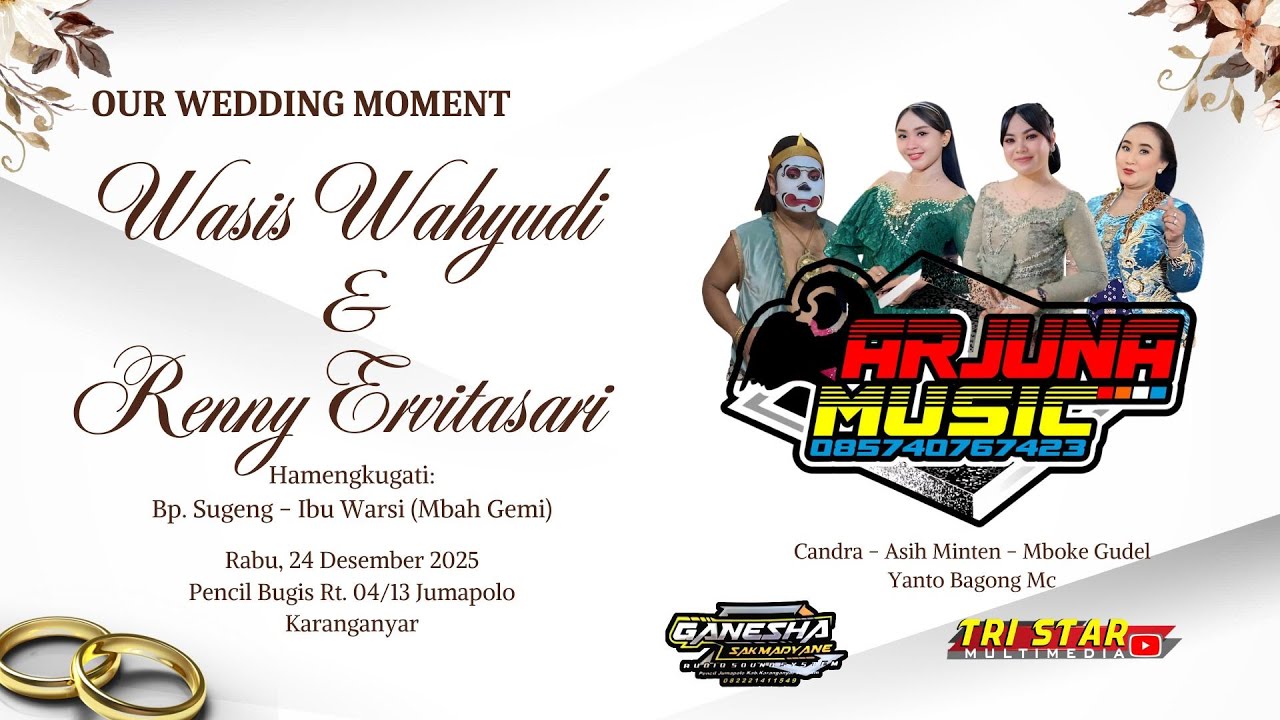 🔴LIVE  CS. ARJUNA  // GANESHA AUDIO // BUGIS 24 DES 2025