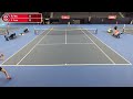 2024 Tennis Canada Fischer U14 Indoor National Championships 🎾 Court 3 | Day 1 [April 1, 2024]