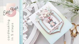 Un-frog-ettable Cards: Mixing Rub-ons & Old Favorites | Spellbinders Simply Made 2.0 screenshot 1