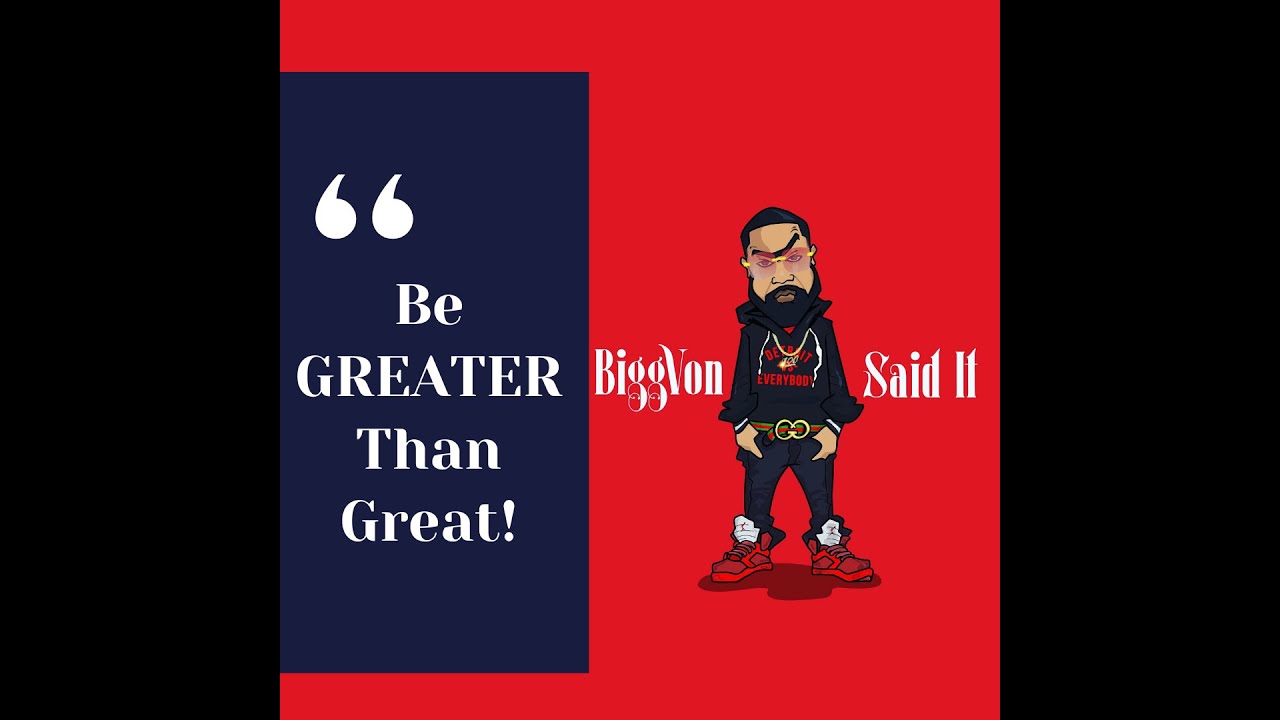 Be Greater than Great | Motivational Message - YouTube