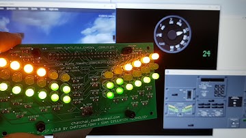 Le device for Prosim-737 controller by Arduino mega by Siam Simulation Technology.