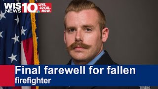 Irmo prepares for public funeral service of fallen firefighter