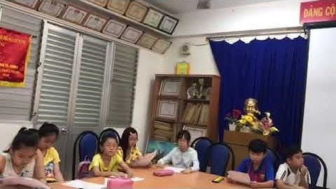 CLB tiếng Anh - Trường Tiểu học Giồng Ông Tố, Quận 2