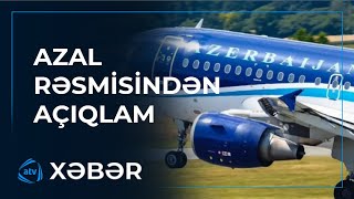 Azal Təyyarəsi Sankt-Peterburqda Qəza Enişi Etdi