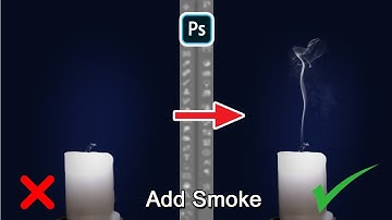 Add Smoke in 30 sec #photoshop #shorts #tutorial #viral