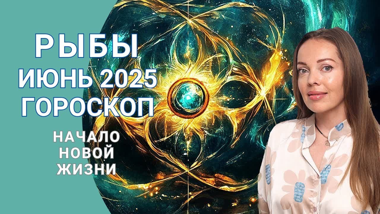 Рыбы - гороскоп на июнь 2025 года. Начало новой жизни