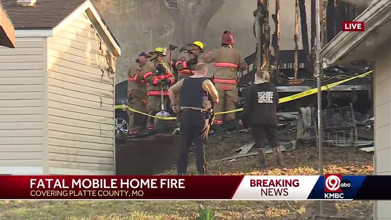Woman found dead after Tuesday morning mobile home fire - YouTube
