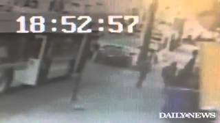 Surveillance captures Brooklyn bus shooting of innocent bystander