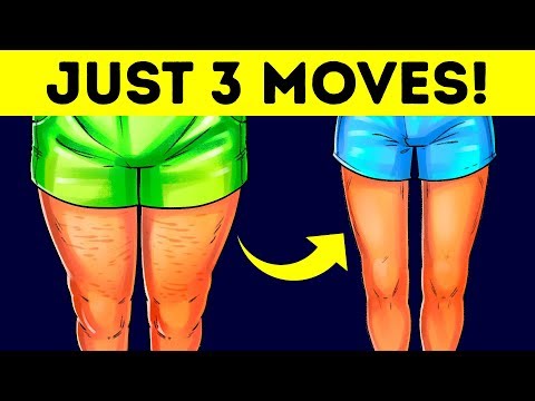 3 Easy Exercises To Lose Thigh Fat Youtube