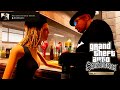 GTA SAN ANDREAS 100% (Edição Definitiva) #58 - Troféu Meu Crime Foi Amar Demais - Namoradas do CJ