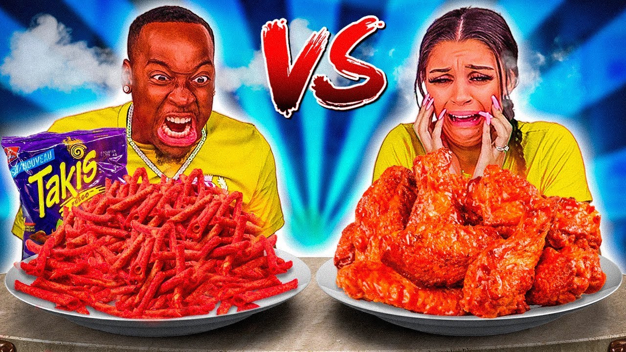 SPICY VS EXTREME SPICY FOOD CHALLENGE YouTube