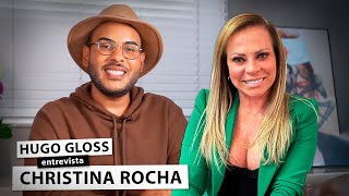 Hugo Gloss entrevista Christina Rocha que se emociona ao falar do fim do Casos de Família